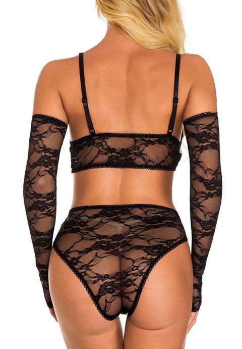 Cherry Sweetheart Sheer Beauty csipke melltartó szett