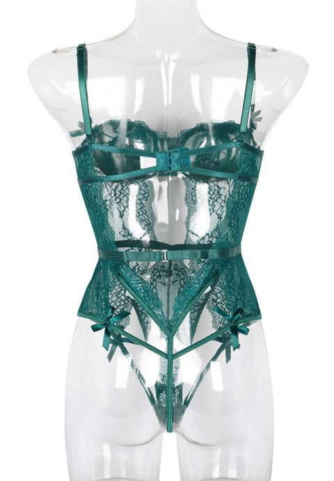 Cherry Sweetheart sexy verrassing kanten teddybeer