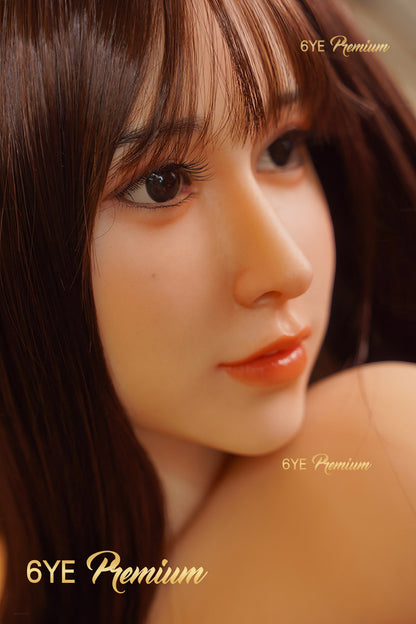 6ye Premium Hybrid Silicone Head TPE Sex Doll - Akari 163cm