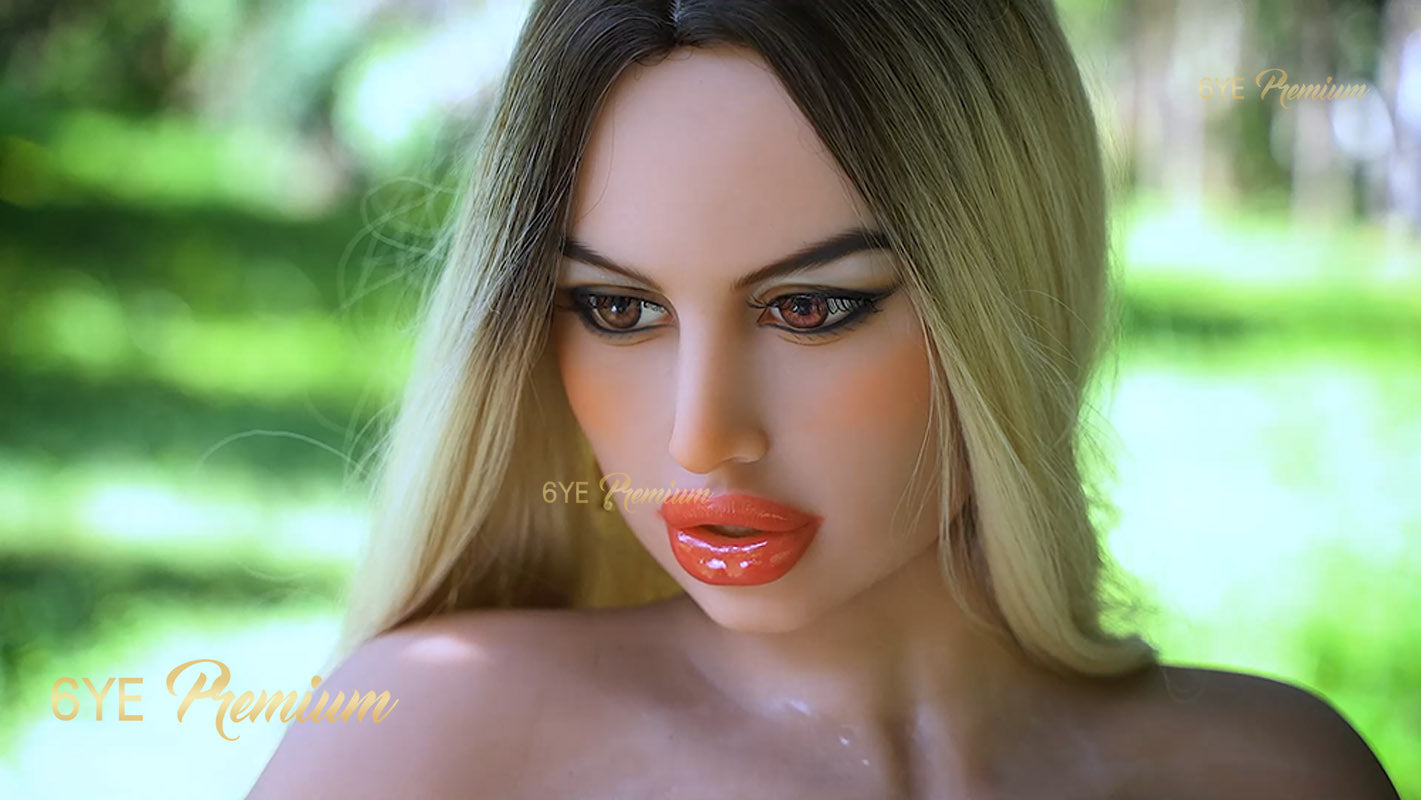 6ye Premium Silicon Head TPE Sex Doll - Меган 163см