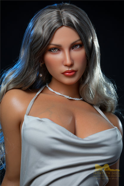 Irontech Premium Realistic Series Silicone Head/TPE Body Love Sex Doll - Cienna 175 см