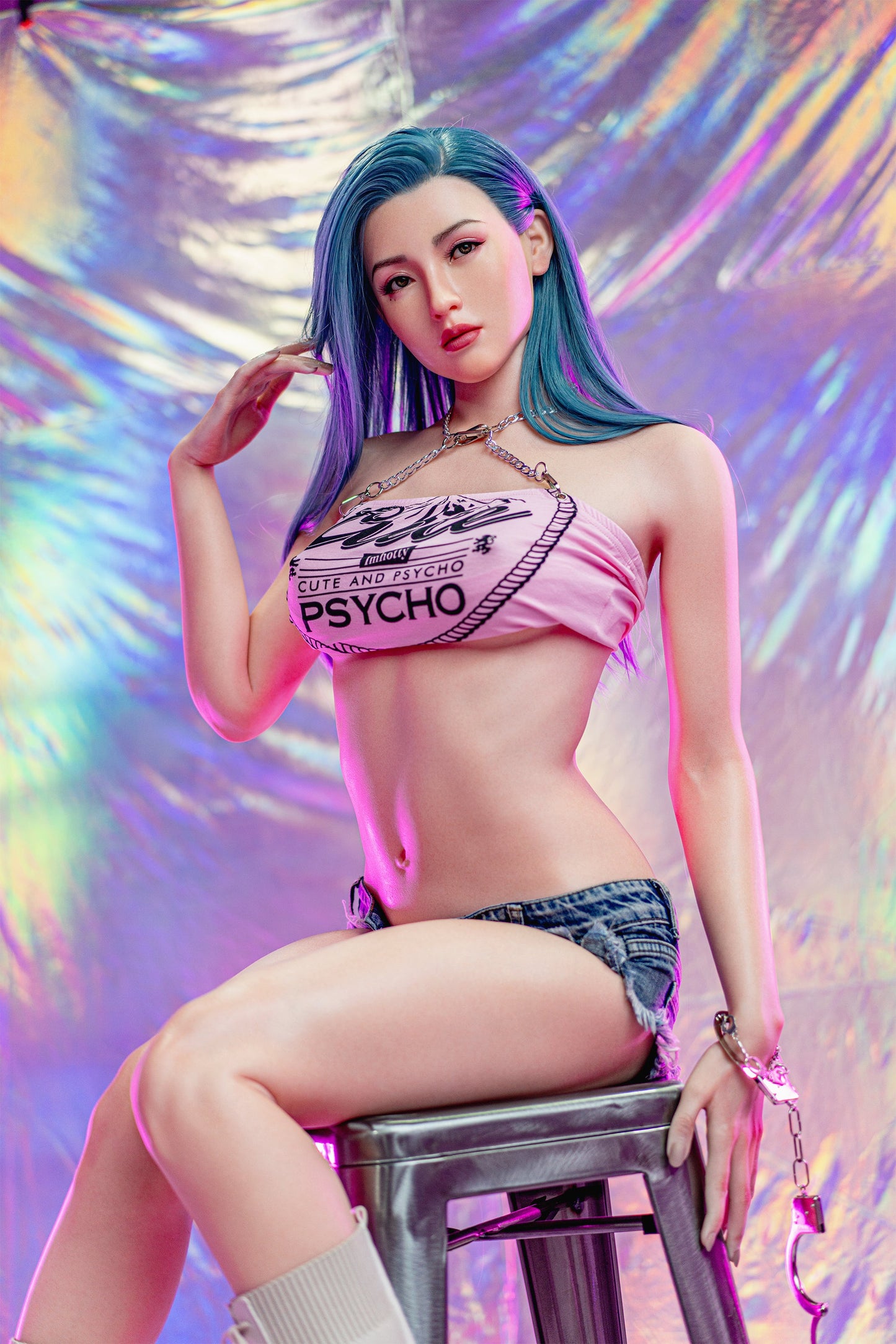 ZELEX silikonowa lalka erotyczna realistyczna seria inspiracji - Erika (TYLKO GŁOWA)