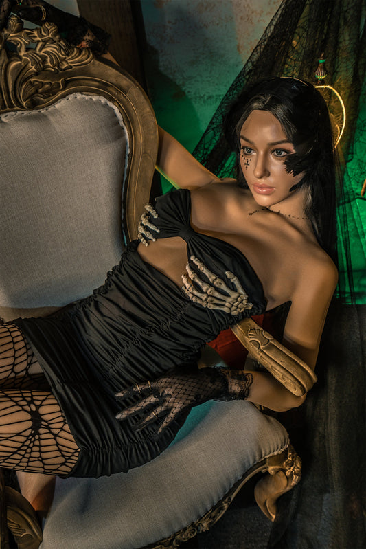 ZELEX Silicone Sex Doll Realistic Inspiration Series - Monica (APENAS CABEÇA) MANDÍBULA MÓVEL