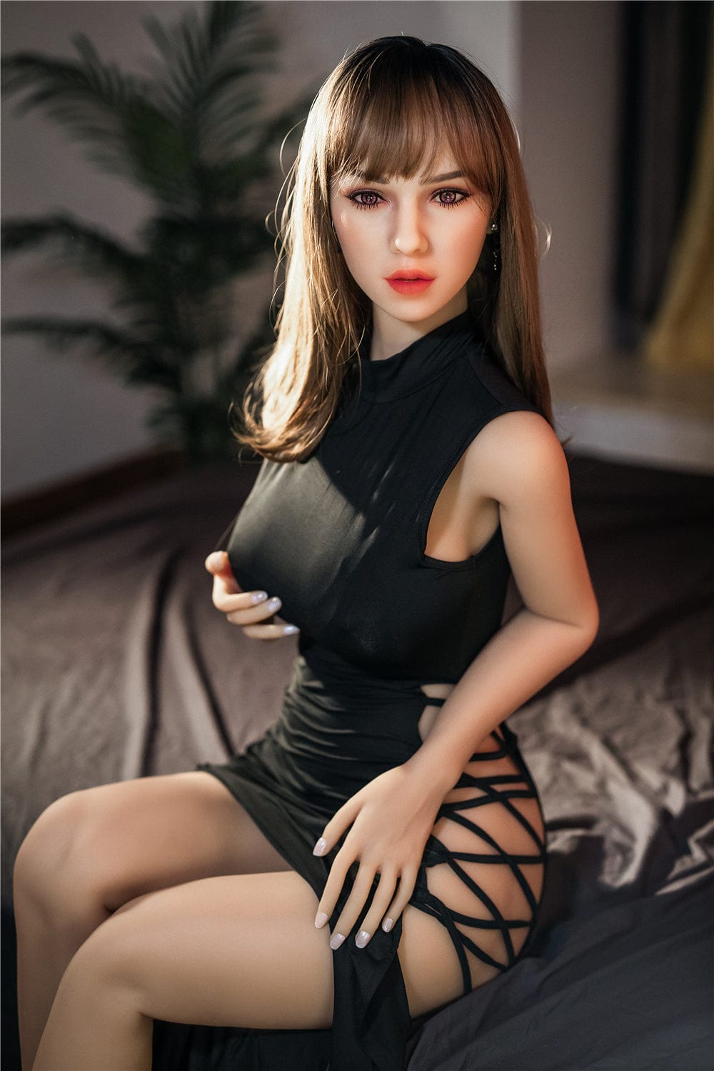 Irontech Premium TPE Love Sex Doll - Alexa 160 cm (CSAK FEJEN)