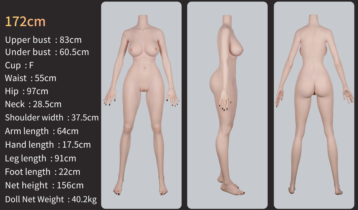Zelex Inspiration Silicone Sex Doll Miko(Movable Jaws Version) 172cm