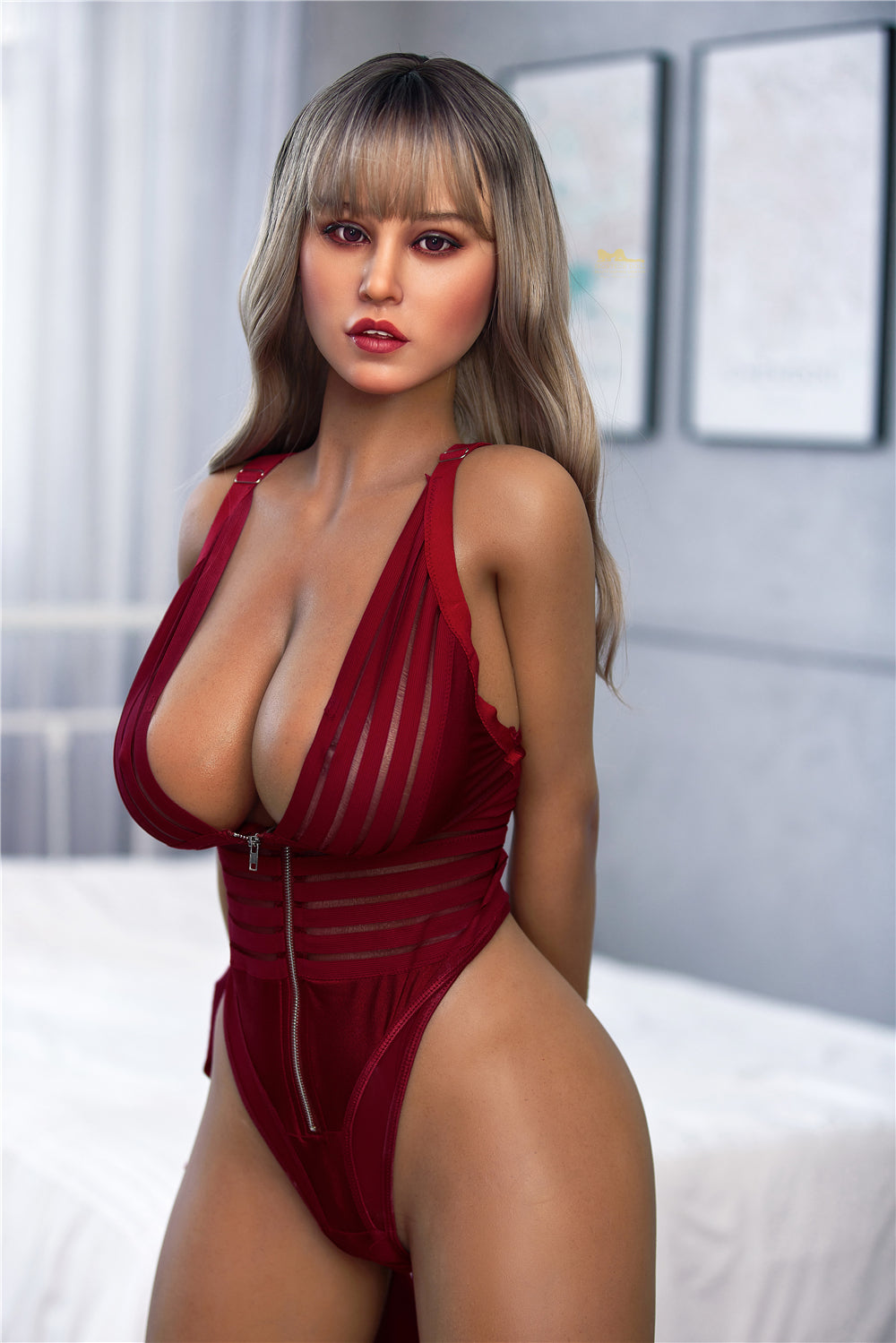 Irontech Premium Full Silicon Love Sex Doll Super Realistische Serie: - Kassey 165cm