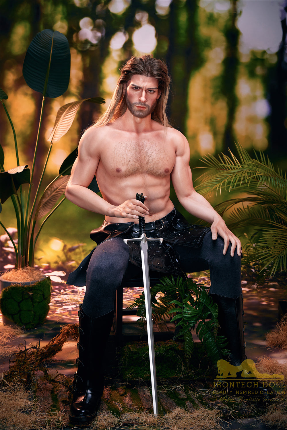 IRON TECH ULTRA REALISTIC SILICONE SEX DOLL MALE - RIAN 176CM ` IRON TECH ULTRA REALISTIC SILICONE SEX DOLL MALE - RIAN 176CM `