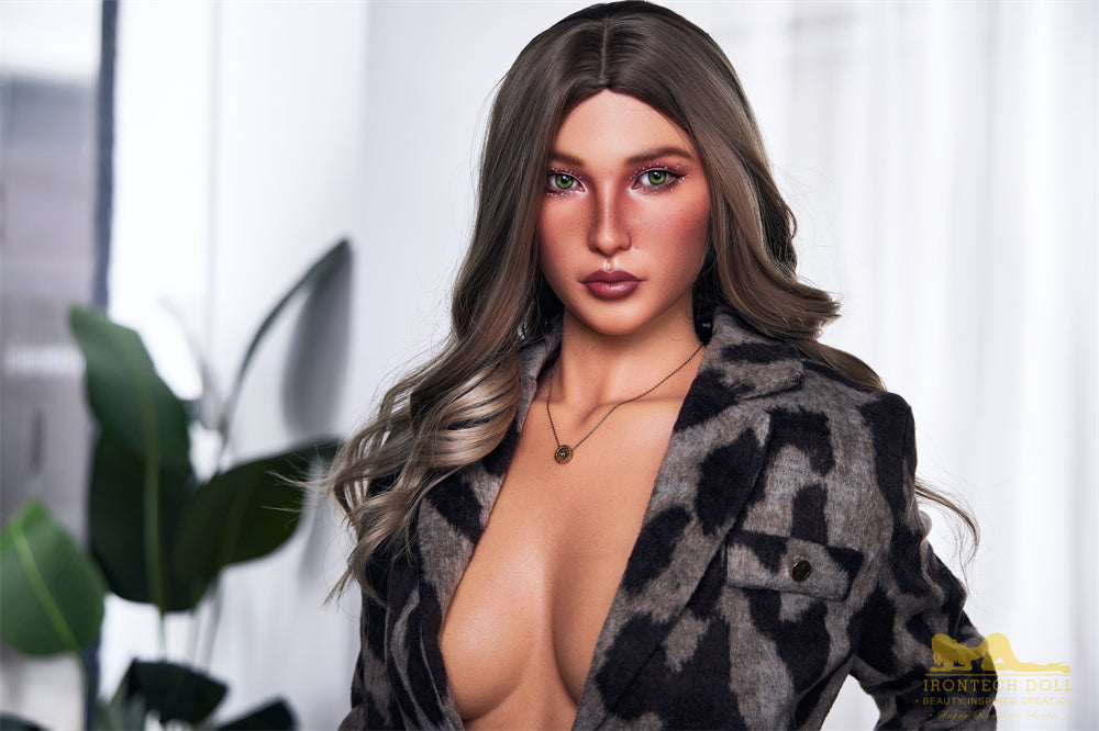 Irontech Premium Full Silicone Love Sex Doll Série Super Realista: Abby 168cm