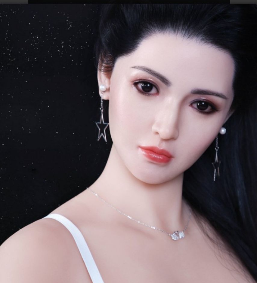 HM Tech Silicone Head TPE Body Love Sex Doll - Jia 166cm