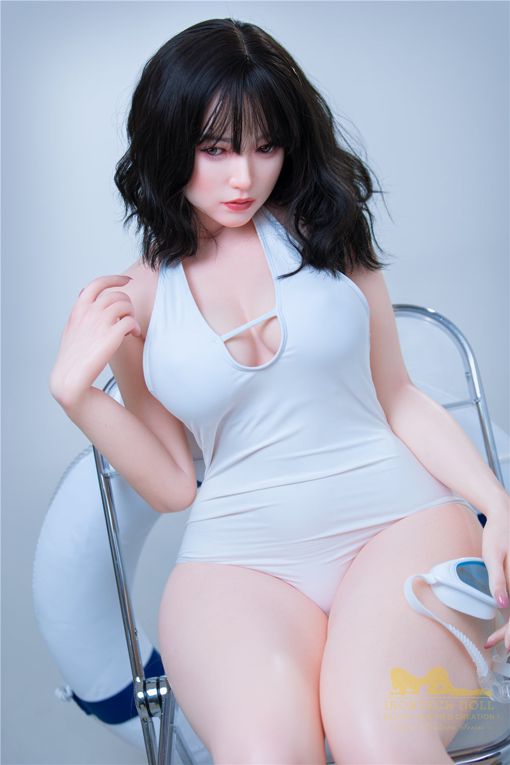 Irontech Premium Full Silicone Love Sex Doll Super Realista Misa 153cm