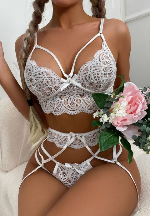 Cherry Sweetheart Intimate Connection Bralette Set