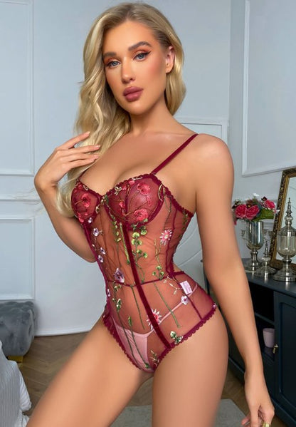 Cherry Sweetheart Flirty Floral Body