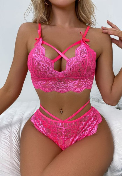 Cherry Sweetheart Beg For It 2 Piece Set