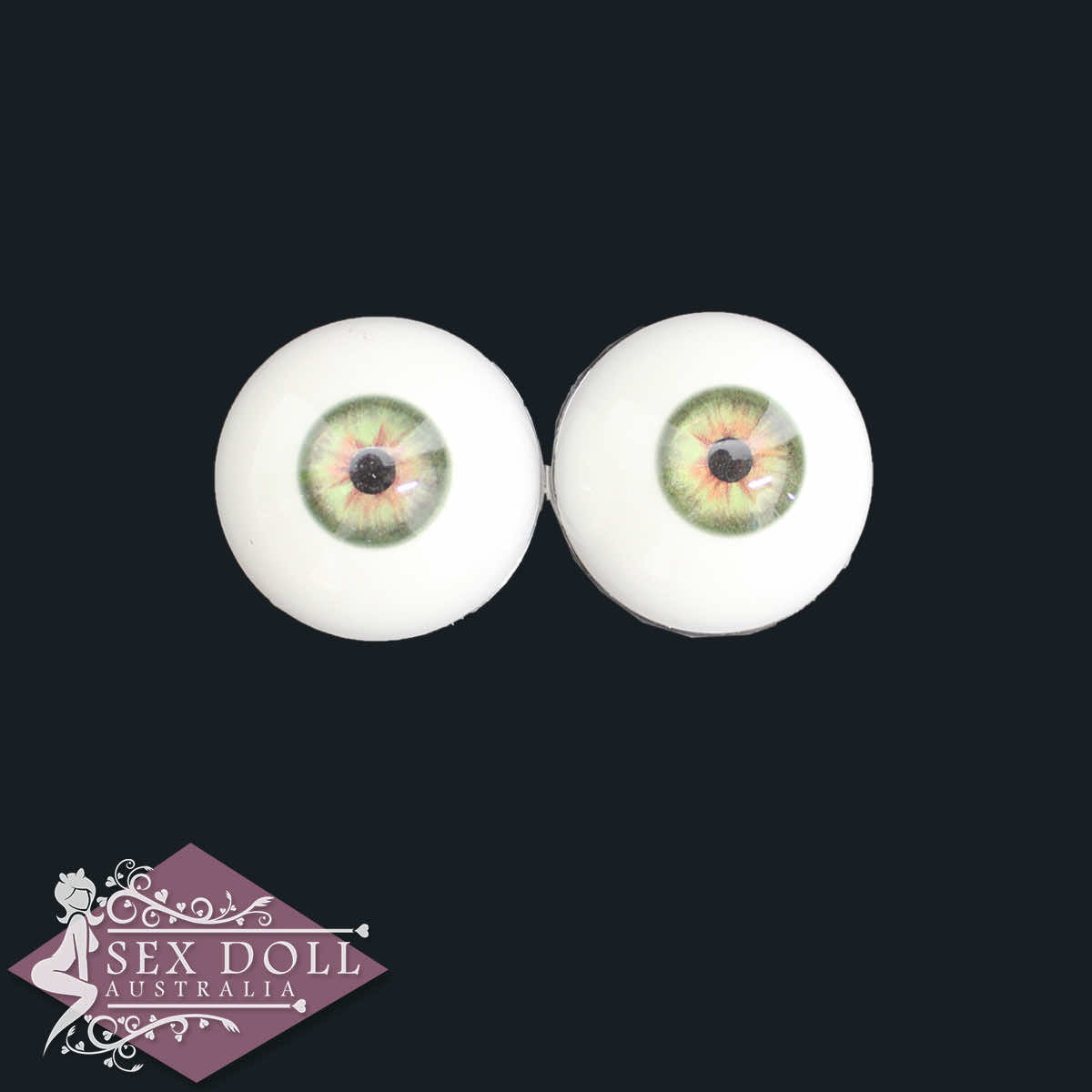 Ochi universali de papusa sexuala – verde padure